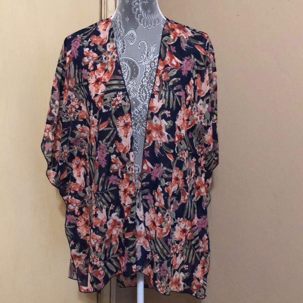Floral kimono